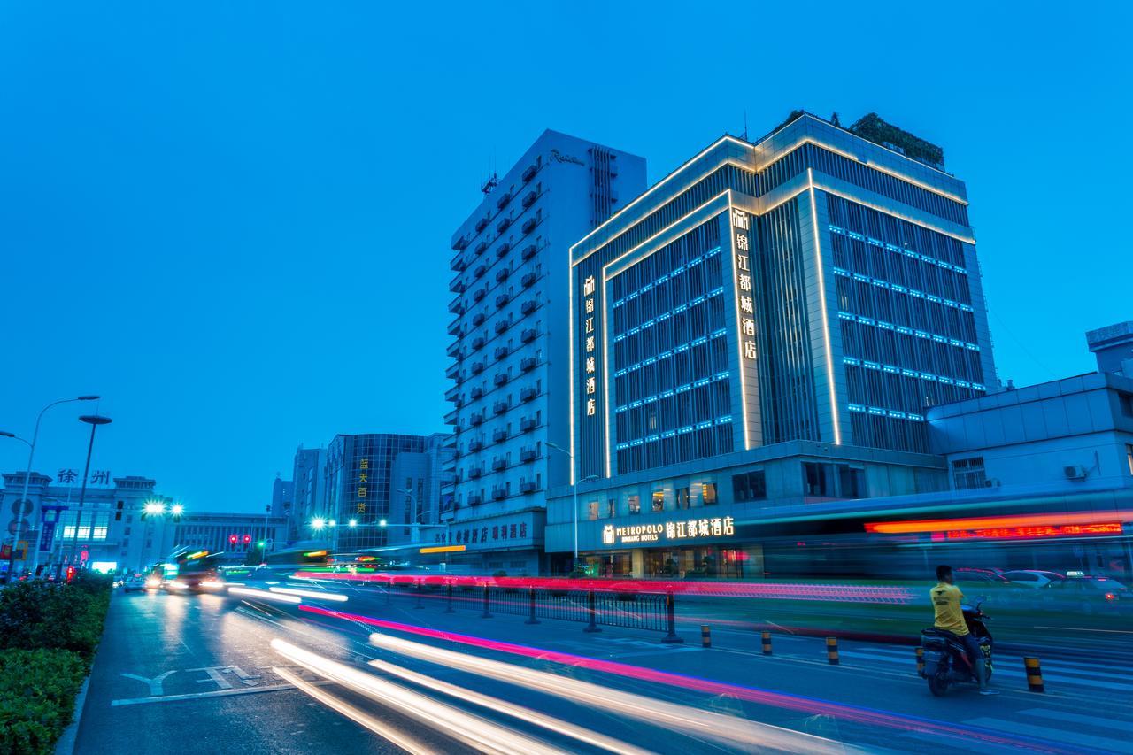 Metropolo Jinjiang Xuzhou Railway Station Suning Plaza Chudu Hotell Eksteriør bilde