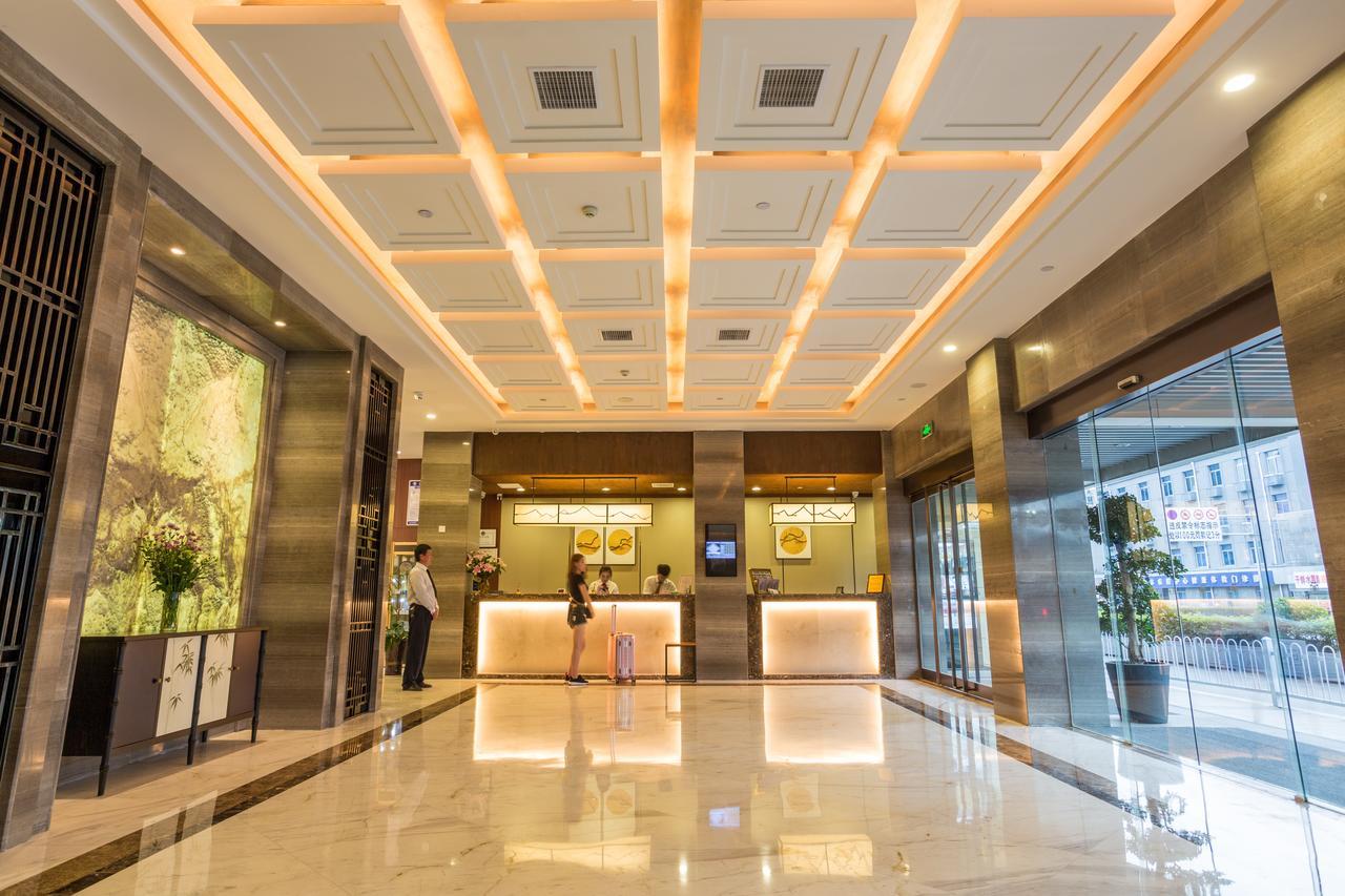 Metropolo Jinjiang Xuzhou Railway Station Suning Plaza Chudu Hotell Eksteriør bilde